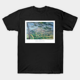 Mont Sainte-Victoire with Large Pine Poster T-Shirt